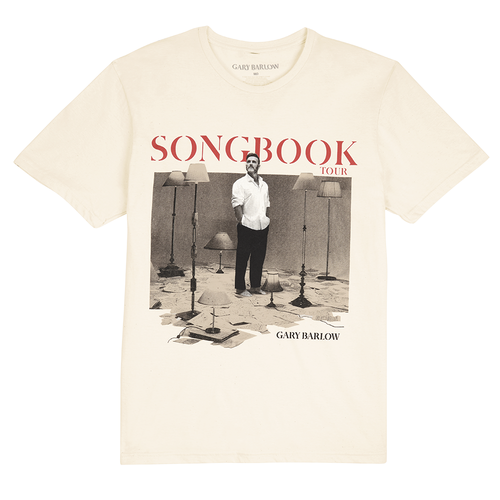Songbook Tour Natural T-Shirt - Gary Barlow