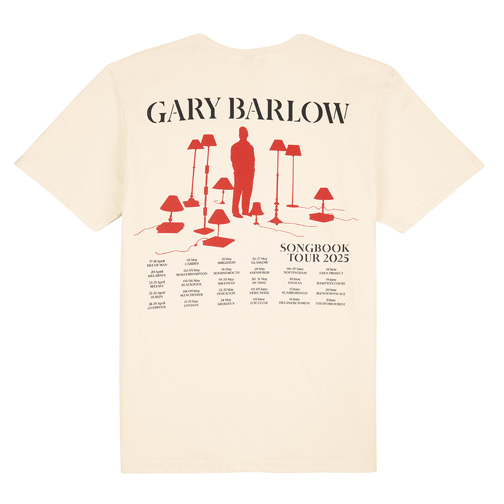 Gary Barlow - Songbook Tour Natural T-Shirt